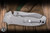 Demko Knives AD20 Folding Knife Textured Titanium 3.6" Magnacut Butcher