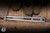 Demko Knives AD20I Slim Shark Lock Folding Knife Textured Titanium 3.6" Nitro-X7 Clip Point