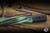 Nottingham Tactical TiButton Pen Full Spiral Flute Titanium Green Lantern 5" Parker RHSL