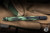 Nottingham Tactical TiButton Pen Full Spiral Flute Titanium Green Lantern 5" Parker RHSL