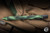 Nottingham Tactical TiButton Pen Spiral Flute with Dots Green Lantern Titanium 5.5" G2 RHDL
