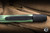 Nottingham Tactical TiButton Exotic Pen Straight Flute Green Lantern Titanium 5.5" G2 RHSL