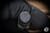 Nottingham Tactical TiButton Exotic Pen Spiral Flute with Dots Green Lantern Titanium 5.5" G2 RHSL