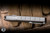 Remette RT-Swordfish OTF Gravity Knife Silver Aluminum/Black Carbon Fiber 3.15" 14C28N Tanto Stonewash