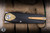 Remette RT-Infinite Power Folding Knife Black Titanium, Gold Accents 3.15" M390 Dagger Pearlescent
