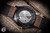 EK Layer Watches 43MM Crystallized Titanium 316L Stainless, Leather Band