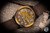 EK Layer Watches 43MM Crystallized Titanium 316L Stainless, Leather Band