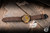 EK Layer Watches 43MM Crystallized Titanium 316L Stainless, Leather Band