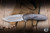 Remette RT-Cool Whale Folding Knife Grey Titanium 3.15" M390 Reverse Tanto Pearlescent