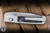 Remette RT-Aurora Crossbar Lock Folding Knife Titanium,Purple/Black Carbon Fiber Inlay 3.35" M390 Drop Point Pearlescent Aura-P