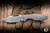 Preowned-Koenig Knives Mini Arius Non-Flipper Milled Titanium 3" M390 Stonewash