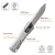 Remette RT Sharp Leopard OTF Gravity Knife Ceramic Sandblasted Titanium, Carbon Fiber Inlay 2.76" M390 Drop Point Pearlescent