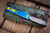 Preowned-Microtech Ultratech Gen III ZBP Fallout OTF 3.5" M390 Dagger Stonewash 1122-10FOS