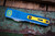 Preowned-Microtech Ultratech Gen III ZBP Fallout OTF 3.5" M390 Stonewash 1122-10FOS