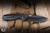 Remette RT-WK1 Folding Knife Black DLC Titanium/Gold Accent 3.46" M390 Drop Point DLC