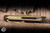Remette RT-Woodpecker Folding Knife Gold Titanium 2.95" M390  Reverse Tanto Pearlescent