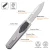 Remette RT Swordfish Knife Ceramic Blasted Titanium, Carbon Fiber Inlay 3.15" M390 Tanto Pearlescent