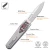 Remette RT Swordfish Knife Ceramic Blasted Titanium, Carbon Fiber Inlay 3.15" M390 Tanto Pearlescent