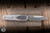 Remette RT-Swordfish OTF Gravity Knife Titanium + Red/White/Blue Carbon Fiber 3.15" M390 Tanto Pearlescent Satin