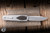 Remette RT-Swordfish OTF Gravity Knife Titanium, Black/Orange Carbon Fiber 3.03" M390 Clip Point Pearlescent Satin