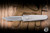 Remette RT-Swordfish OTF Gravity Knife Titanium/ Black Carbon Fiber Inlay 3.03" M390 Clip Point Pearlescent Satin