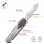 Remette RT Swordfish Knife Ceramic Sandblasted Titanium, Carbon Fiber Inlay 3.15" M390 Tanto Pearlescent