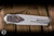 Remette RT-Swordfish OTF Gravity Knife Titanium + Black/Orange Carbon Fiber 3.15" M390 Tanto Pearlescent Satin