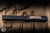 Heretic Custom Colossus Double Action OTF Automatic Knife Black Aluminum, Croc Inlays 3.5" M390 Dagger Bronze Cracked Ice BSATL26-008