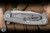 Hinderer Knives Project X Flipper Knife Triway OD Green G10/Working Finish 3.65" S45VN Clip Point Stonewash