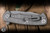 Hinderer Knives Project X Flipper Knife Triway Black G10/Working Finish 3.65" S45VN Clip Point
