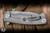 Hinderer Knives Project X Flipper Knife Triway Translucent Green G10/Working Finish 3.65" S45VN Clip Point