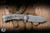Hinderer Knives Project X Flipper Knife Triway Translucent Green G10/Working Finish 3.65" S45VN Clip Point