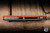Hinderer Knives Project X Flipper Knife Triway Orange G10/Battle Blue 3.65" S45VN Clip Point