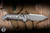 Microtech Marfione Select LUDT Automatic Folding Knife Stonewash Frag Titanium, Bronze Accents 3.4" M390 Tanto Stonewash 1136RL-10FRMS1