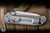 Microtech Marfione Select LUDT Automatic Folding Knife Stonewash Grooved Titanium, Bronze Accents 3.4" M390 Tanto Stonewash 1136RLG-10MS1
