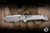 Microtech Marfione Select LUDT Automatic Folding Knife Stonewash Slab Titanium, Bronze Accents 3.4" M390 Tanto Stonewash 1136RLS-10MS1