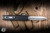 Microtech Ultratech Gen IV OTF Automatic Knife Topographic Deep Engraved Black Aluminum 3.55" M390MK Spartan Stonewash 12234TP-10