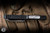 Microtech Ultratech Gen IV OTF Automatic Knife Topographic Deep Engraved Black Aluminum 3.55" M390MK Spartan Stonewash 12234TP-10
