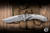 Microtech/Marfione Select Amphibian Mini Ram-LOK Folding Knife Slab Titanium, Bronze Ti Accents 3.25” M390MK Stonewash 137MRL-10MS1