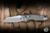 Microtech MSI Mini Ram-Lok Knife Natural Clear Fluted Aluminum 3.25" M390 Stonewash 210M-10FLNC