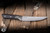 Microtech Boning Kitchen Cutlery Knife Titanium Bolster Black Cherry G10 6.1" M390 Stonewash 3100B-10BC