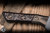 Microtech Prototype Kitchen Cutlery Santoku Knife Livewire Carbon Fiber/Bronzed Bolster 6" M390 DLC San Mai Damascus 3200B-16DLCLWCFPR