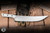 Microtech Fixed Blade Butcher Knife Ivory G10 10" M390 Stonewash 3800-10IV