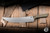 Microtech Fixed Blade Butcher Knife OD Green G10 10" M390 Stonewash 3800-10OD
