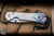 Chris Reeve Knives Small Sebenza 31 Unique Graphic w/ Lolite 3" MagnaCut S31-1408-0528-2