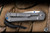 Left Handed-Chris Reeve Knives Small Sebenza 31 Folding Knife Unique Graphic w/ Pyrite 3" MagnaCut Drop Point Polished S31-1409-0980-3