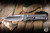 Left Handed-Chris Reeve Knives Small Sebenza 31 Folding Knife Unique Graphic w/ Pyrite 3" MagnaCut Drop Point Polished S31-1409-0980-3