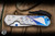 Chris Reeve Knives Small Sebenza 31 Folding Knife Unique Graphic Titanium 3" MagnaCut S31-1400-8