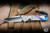 Chris Reeve Knives Small Sebenza 31 Folding Knife Unique Graphic Titanium 3" MagnaCut S31-1400-8