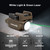Olight Baldr Mini 600 Lumens Green Laser LED Tactical Light-Desert Tan